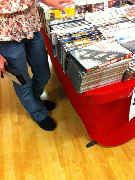 public slippers blockbuster video store