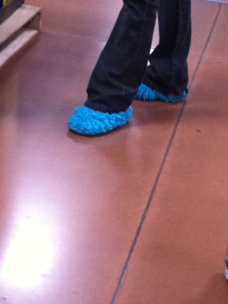 public slippers walmart blue monster